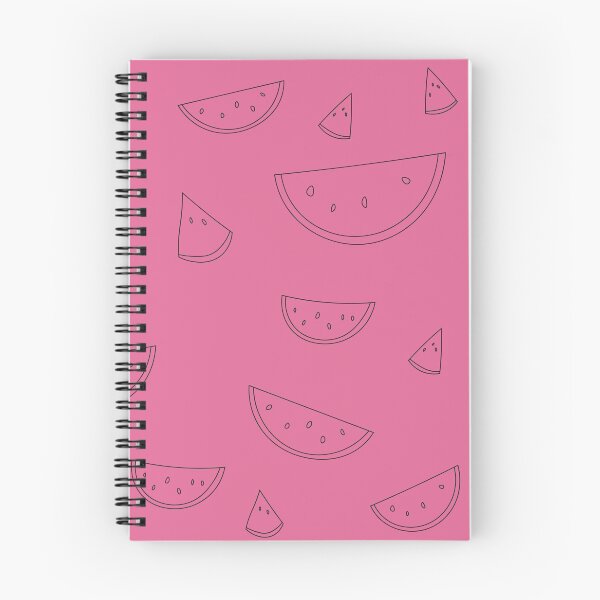 Item preview, Watermelon Slices Black Art Print designed and sold by lineartdesigns.