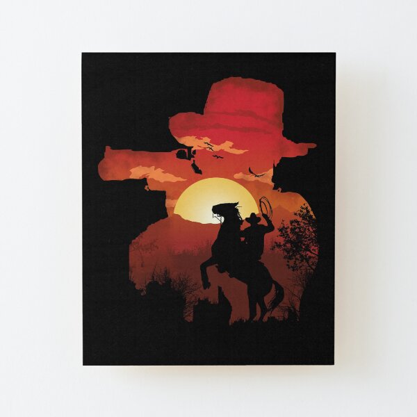 Ride Or Die Wood Mounted Print