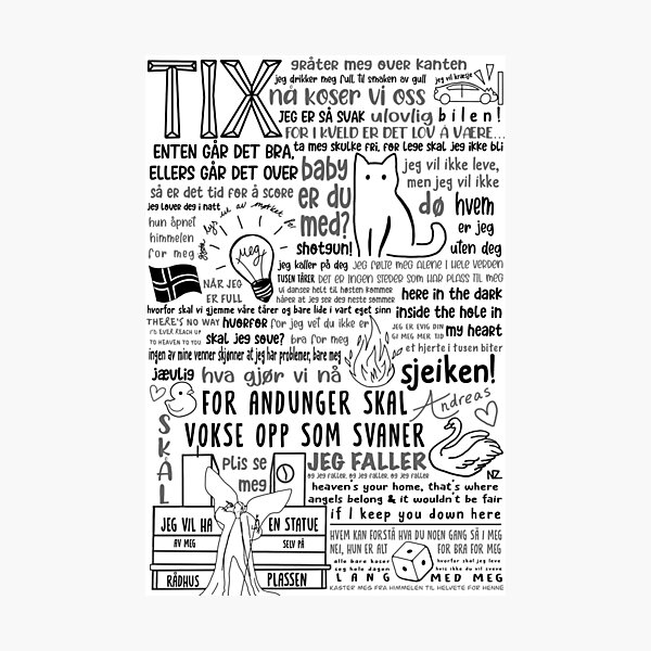 Item preview, the TIX mix (black) designed and sold by nynkuhhz.