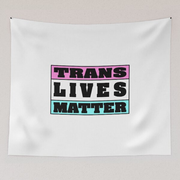 Item preview, Trans Lives Matters Essential Sticker designed and sold by Love2MakeArt.