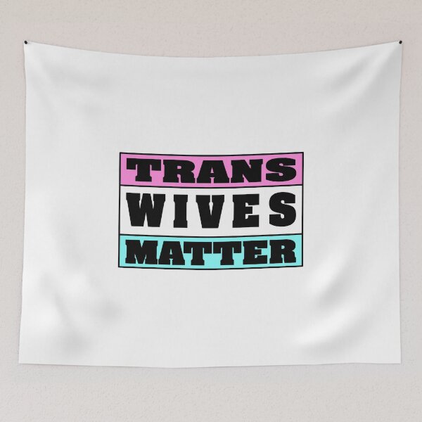 Item preview, Trans Wives Matters Essential Sticker designed and sold by Love2MakeArt.