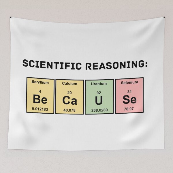 Item preview, Colorful Scientific Reasoning designed and sold by beckybuckwheat.