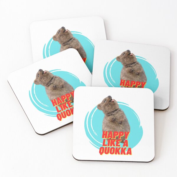 Item preview, Happy Like A Quokka designed and sold by Portishop.