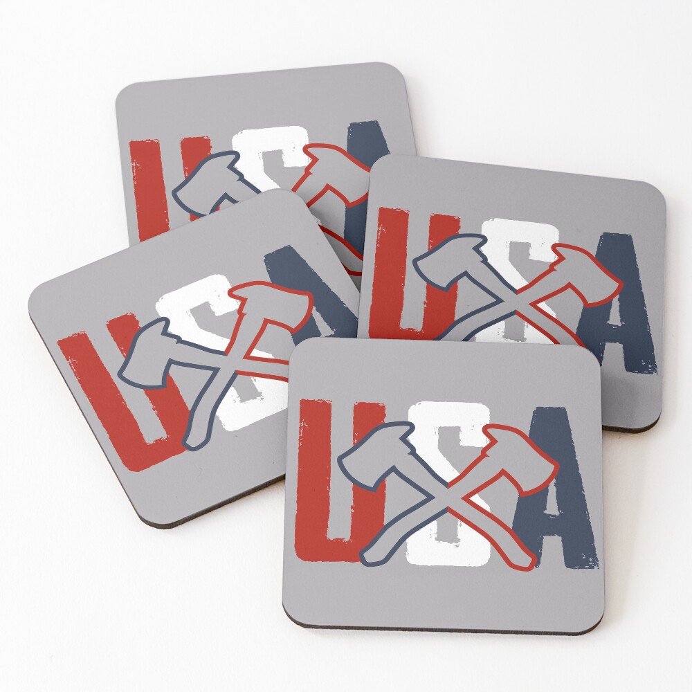 Item preview, Coasters (Set of 4) designed and sold by FiremanUP.