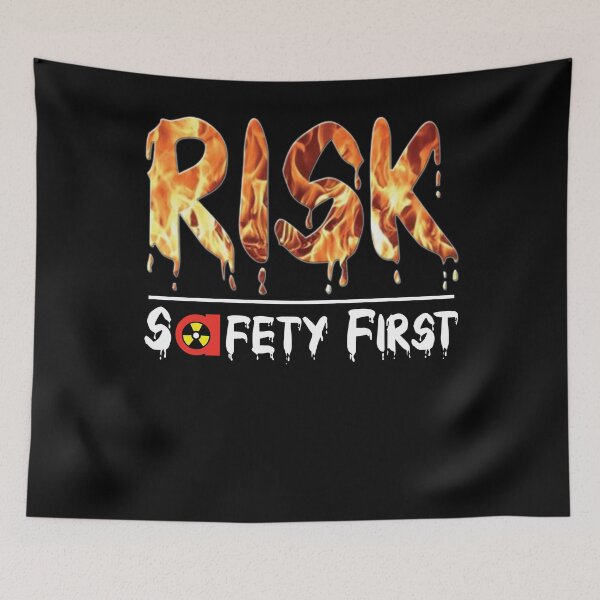 Item preview, safety first cute quote designed and sold by DesignerFollow.