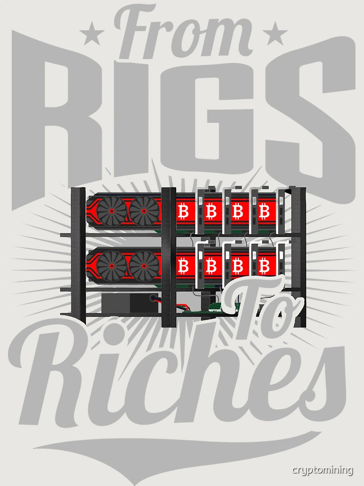 Thumbnail 6 of 6, Premium Oversized Sweatshirt, From Rigs To Riches designed and sold by cryptomining.