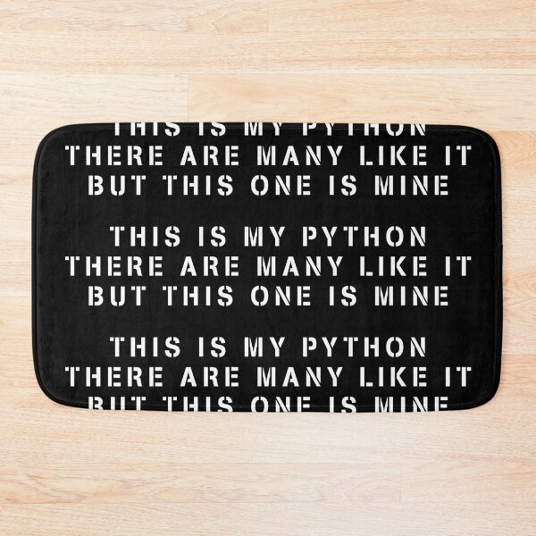 Item preview, This is my Python - Black designed and sold by ammo-shop.
