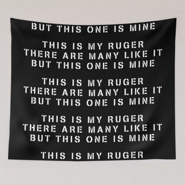 Item preview, This is my Ruger - Black designed and sold by ammo-shop.