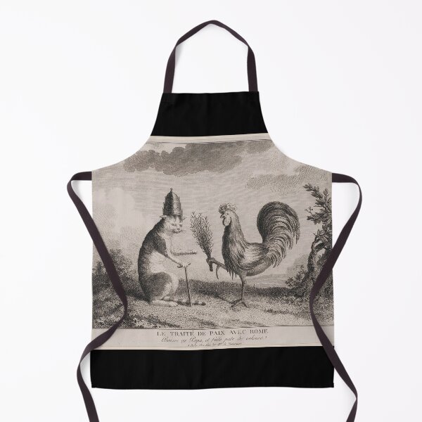 Item preview, Le traité de paix avec Rome - Pope Cat and Rooster Napoleon (1797) designed and sold by Karcer.