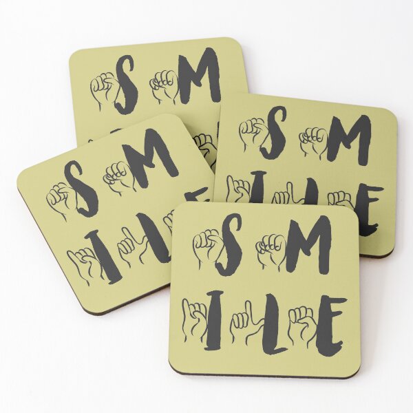 Item preview, SMILE in Sign Language designed and sold by Soumita.