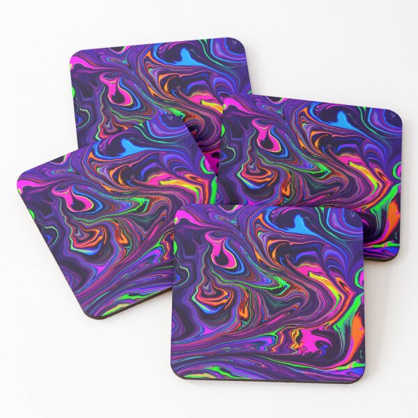 Item preview, Neon Space Waves designed and sold by PsychedelicPour.
