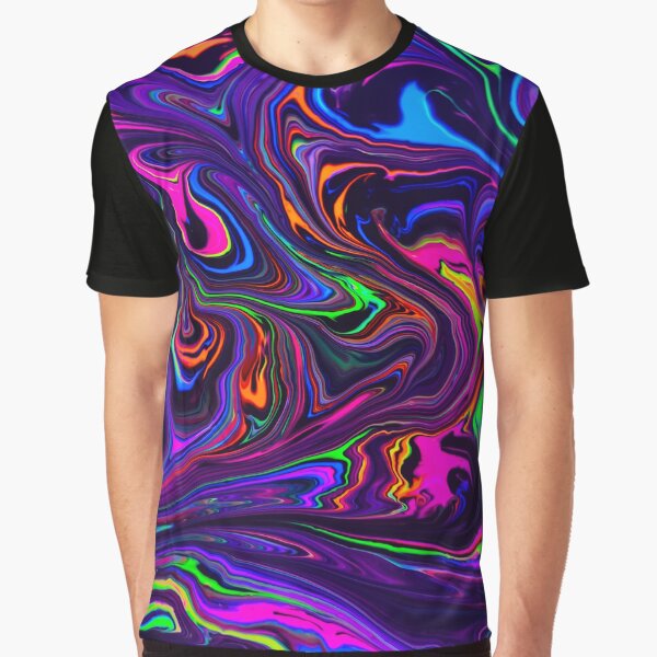 oil spill tie dye hoodie