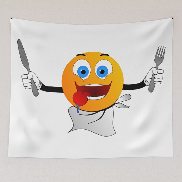 Item preview, hungry emoji designed and sold by JL-Genuine.