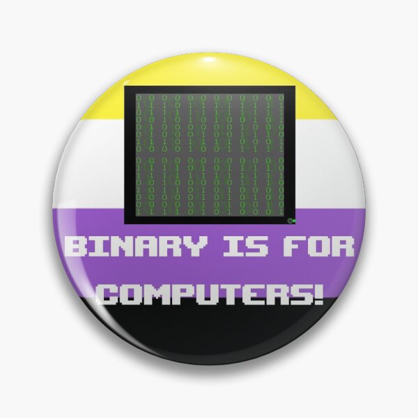 Item preview, Binary is for Computers! designed and sold by djkc12.