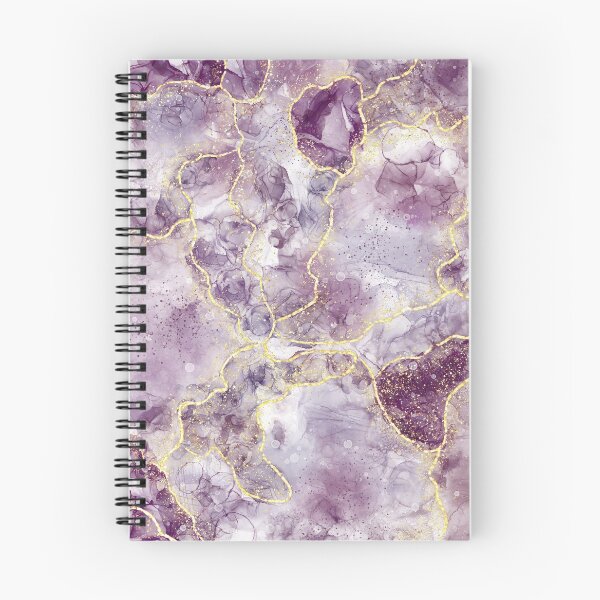 Item preview, Violet and gold shimmer with splatters of purple designed and sold by amelia mabry.