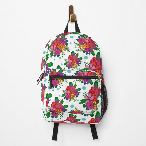 Item preview, Floral pattern with dots designed and sold by designing31.