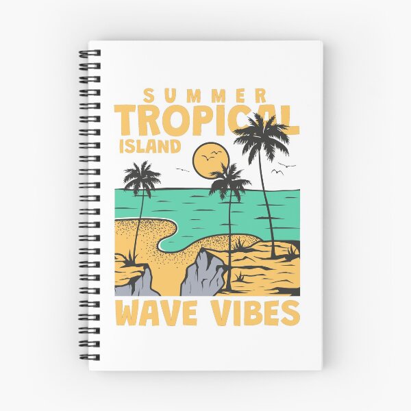 Item preview, Summer Tropical Island Wave Vibes designed and sold by Rakusovsky.
