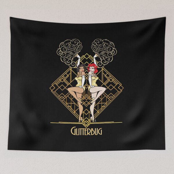 Item preview, Pillow Talk Pin Up Design  designed and sold by GlitterbugShow.