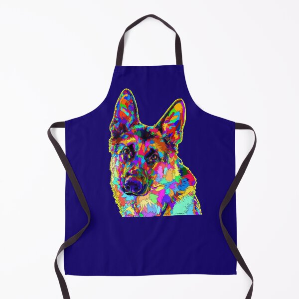 Item preview, German shepherd portrait designed and sold by SadhasNost.