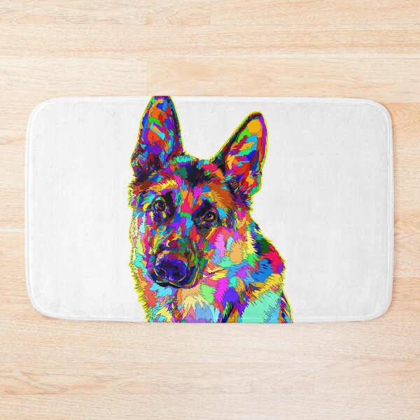 Item preview, German shepherd portrait designed and sold by SadhasNost.