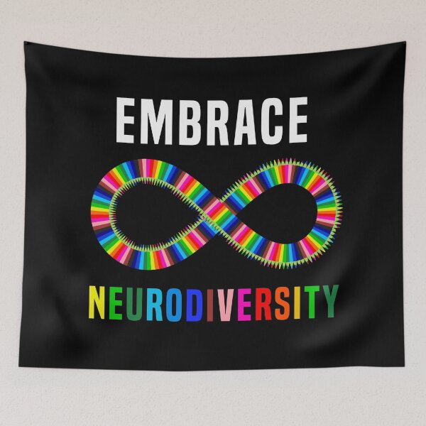 Item preview, Embrace Neurodiversity designed and sold by Color-Sparkle.