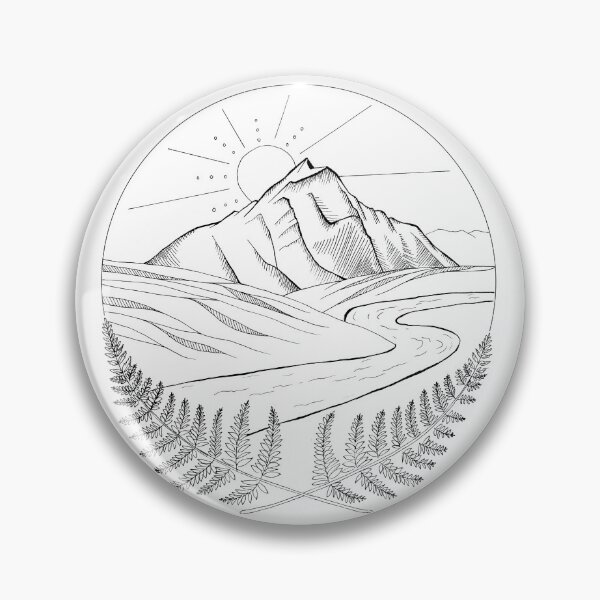 Item preview, Only in the North - Ink Drawing, Black and White  designed and sold by Jory Wong.