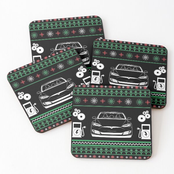 Artikelvorschau, Tesla Model S Weihnachtspullover entworfen und verkauft von fireball916.