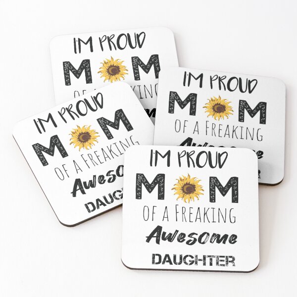 Item preview, im a proud mom of a freaking awesome |  mommy - funny - gift - teacher  - mom designed and sold by Bloom  Haven.