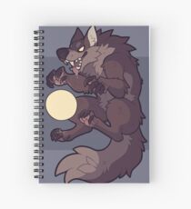 Claw at the Moon Spiral Notebook