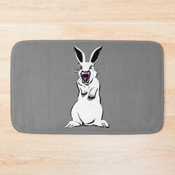 Item preview, Killer Rabid Rabbit with large evil teeth designed and sold by mirrorimages.