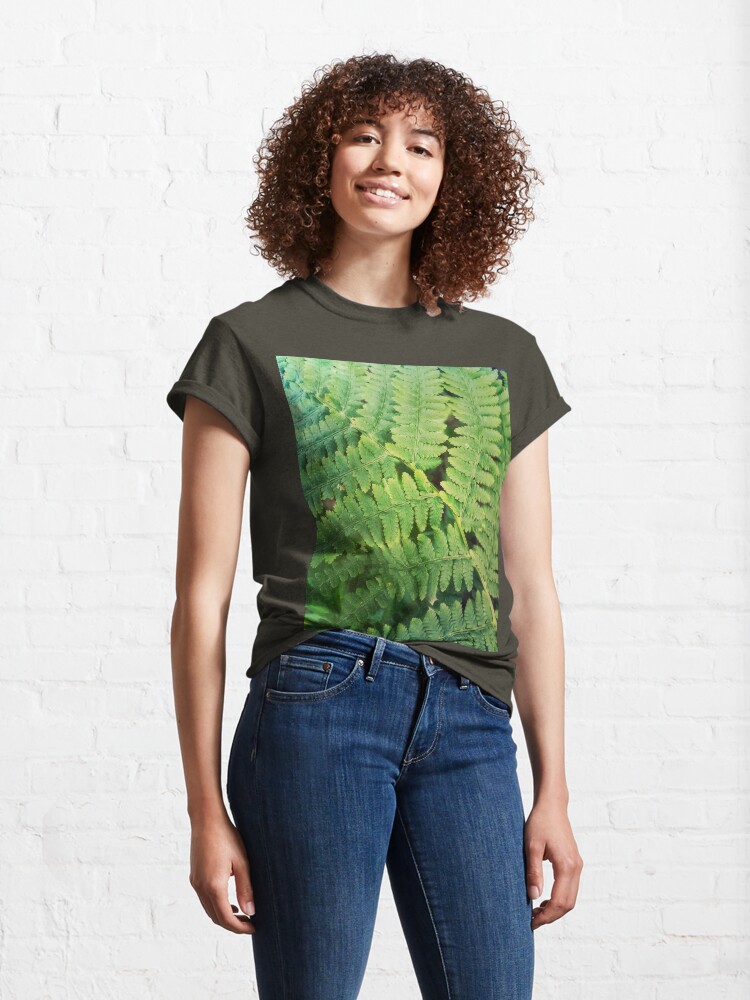 Alternate view of Fernly - Plant Lover Gift Classic T-Shirt