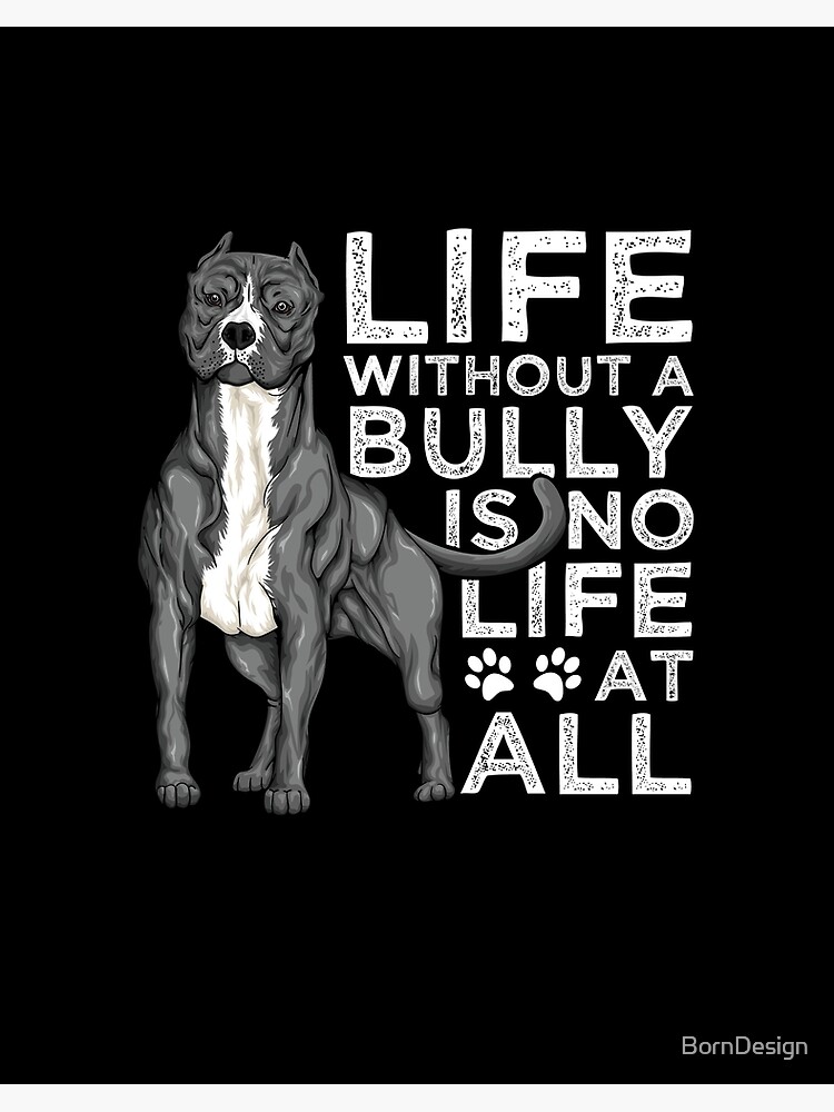 Life Without A Bully Is No Life At All.... Shirt