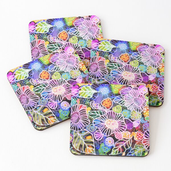 Item preview, Abstract Funky Flowers designed and sold by Sandra Lett.