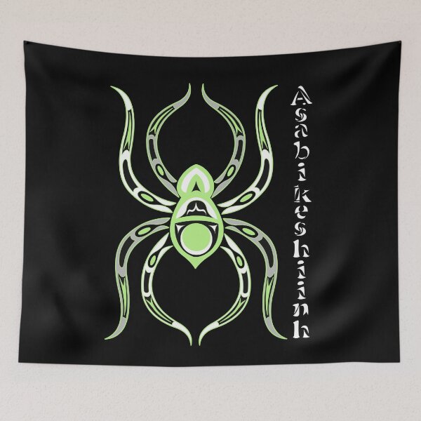 Item preview, Asabikeshiinh (spider) Agender Pride designed and sold by KendraHowland.