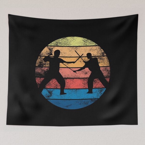 Item preview, Arnis Eskrima Kali Retro Sparring Escrima Sticks Silhouette designed and sold by ShopTheStyle.
