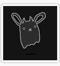 Ghost Bunny Sticker