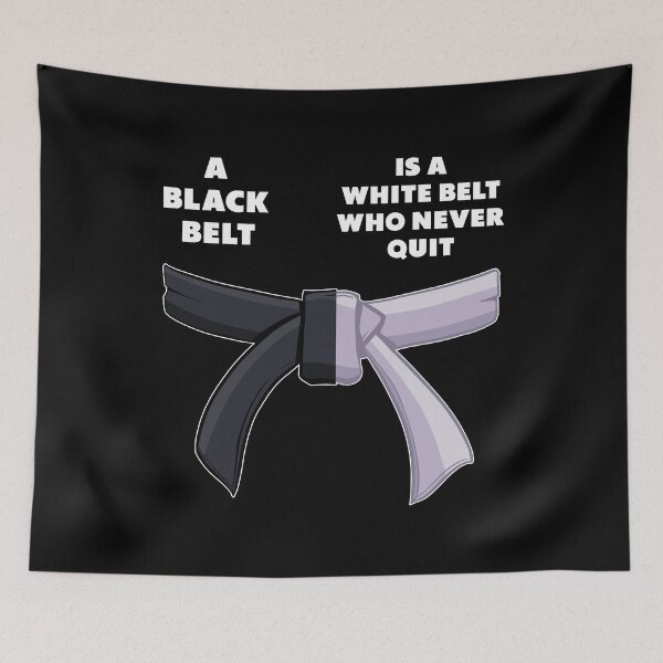 Item preview, Eskrima Arnis A Black Belt Is A White Belt Who Never Quit designed and sold by ShopTheStyle.
