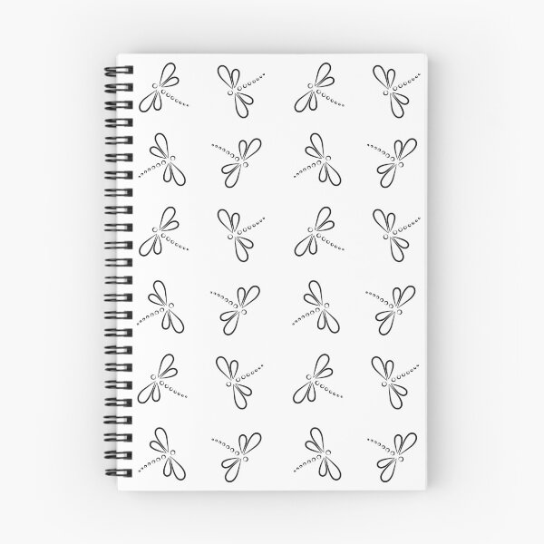 Item preview,  Dragonflies pattern - white background designed and sold by CyrielleShop.