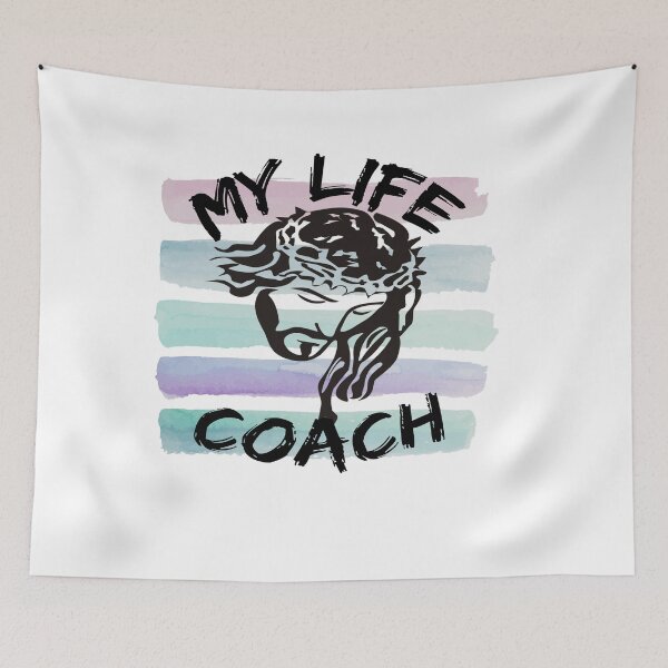 Item preview, Jesus is my life coach designed and sold by ronaldsonou.