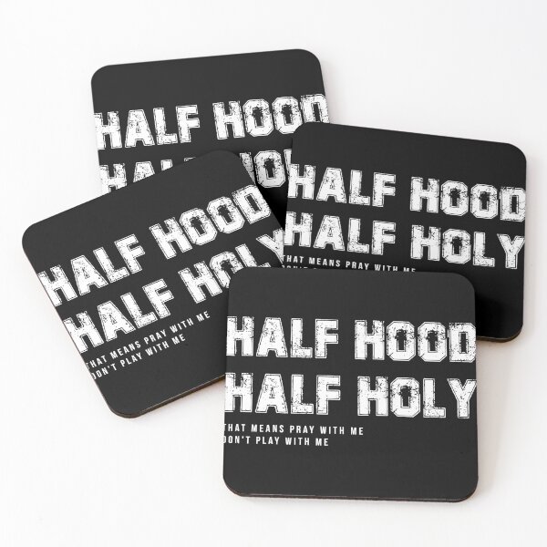 Item preview, Half hood half holy 2021, half holy, half hood half holy, half hood half holy meme, half hood half holy covid, half hood half holy that means pray Classic T-Shirt designed and sold by Elkaissi3.