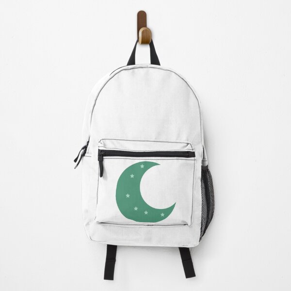 Item preview, Green Crescent Moon w/Green Stars designed and sold by ShaunSandhu.