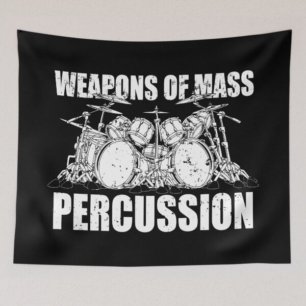 Item preview, Weapons of Mass Percussion Drummers Drum Kit  designed and sold by hobrath.