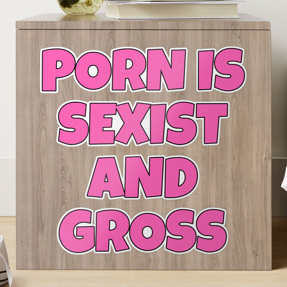 PORN IS SEXIST AND GROSS