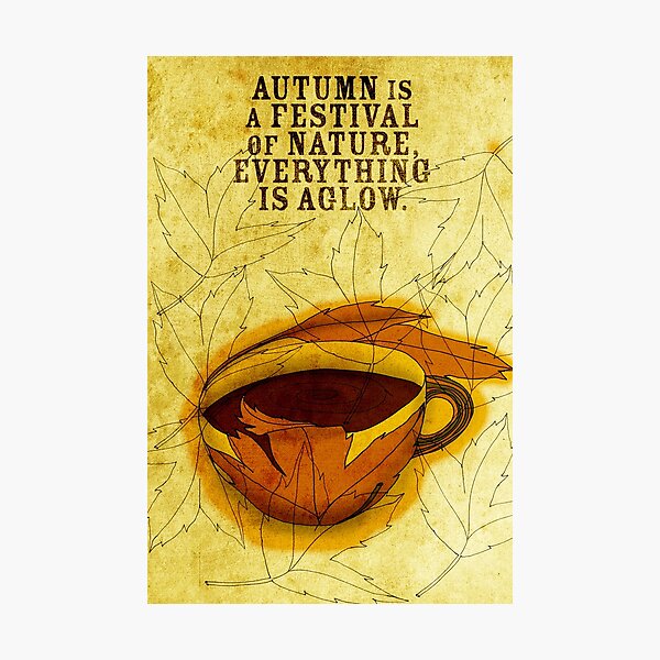 What my Coffee says to me - October 2, 2012 Photographic Print
