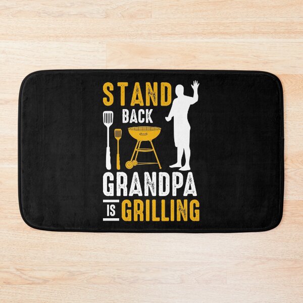 Item preview, STAND BACK GRANDPA IS GRILLING COLLECTION designed and sold by JRM Tees & More Store.