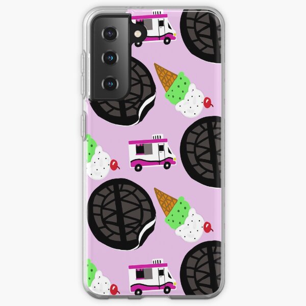 Ice cream truck w cookies Samsung Galaxy Soft Case