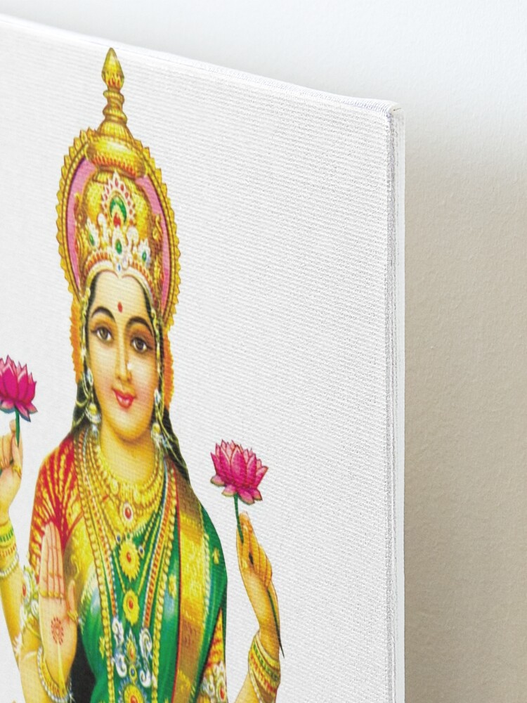 Devi Lakshmi Painting | With Frame | Exotic India Art