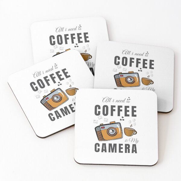 Item preview, All I Need Is Coffee And My Camera designed and sold by sam0471.
