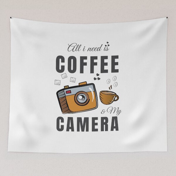 Item preview, All I Need Is Coffee And My Camera designed and sold by sam0471.