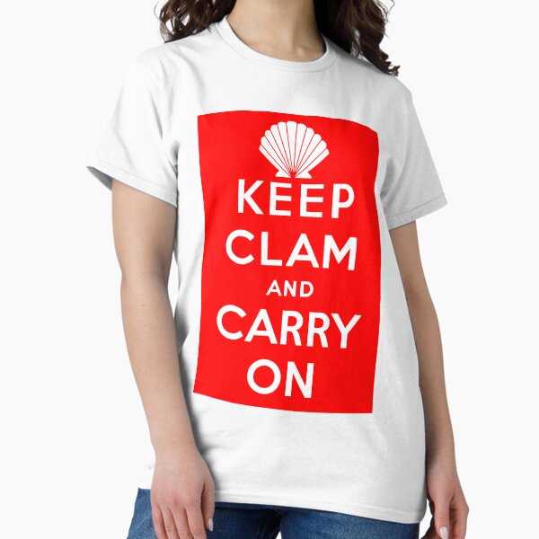 Item preview, Keep Clam and Carry On designed and sold by sirglennbo.